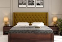 King Size Upholstered Bed with Storage Upholstered king bed with storage