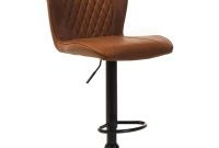 Bar stools leather adjustable